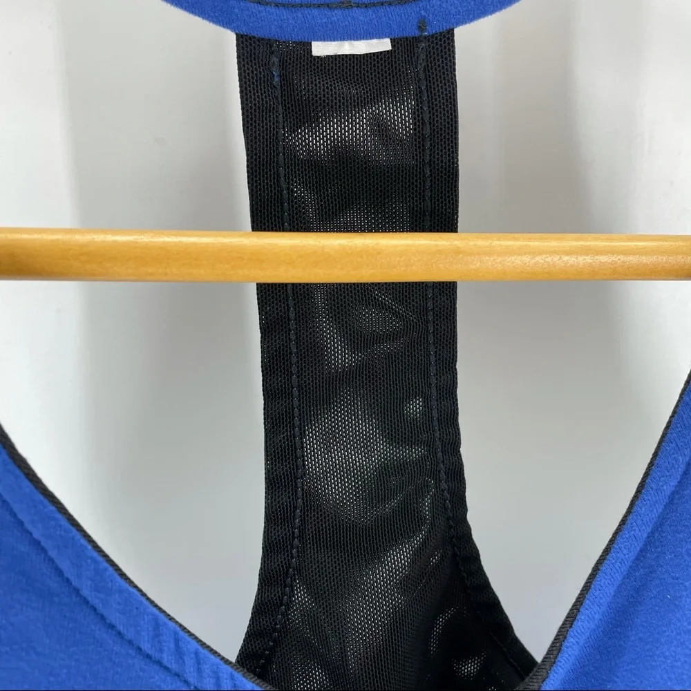 Lucy Ruched Racerback Yoga Tank Top Built In Bra - Picture 9 of 12